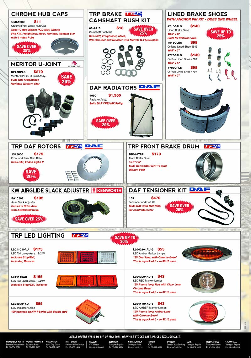 Used Truck Parts and Services | Equipment Guide, NZ